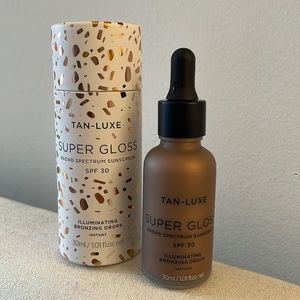 TAN-LUXE Super Gloss Instant Bronzing Face Drops with SPF 30